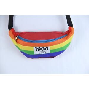 1800 Tequila Rainbow Pride Fanny Pack Bum Bag Waist Purse Adjustable